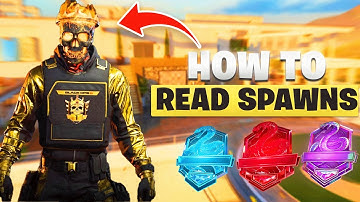How To Learn Spawns In Black Ops 6 | Competitive Hardpoint Guide 😳
