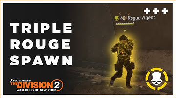 Division 2 | *NEW* TRIPLE ROUGE AGENT Spawn & "Artist
