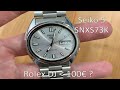 Seiko 5 SNXS73K : Rolex killer à 100€