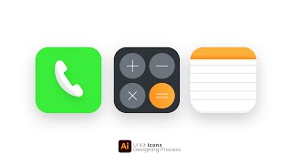 How to Design 3D App Icons in Adobe Illustrator | Modern Icon Design Tutorial