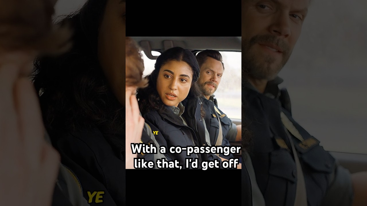 With a co-passenger like that, I'd get off