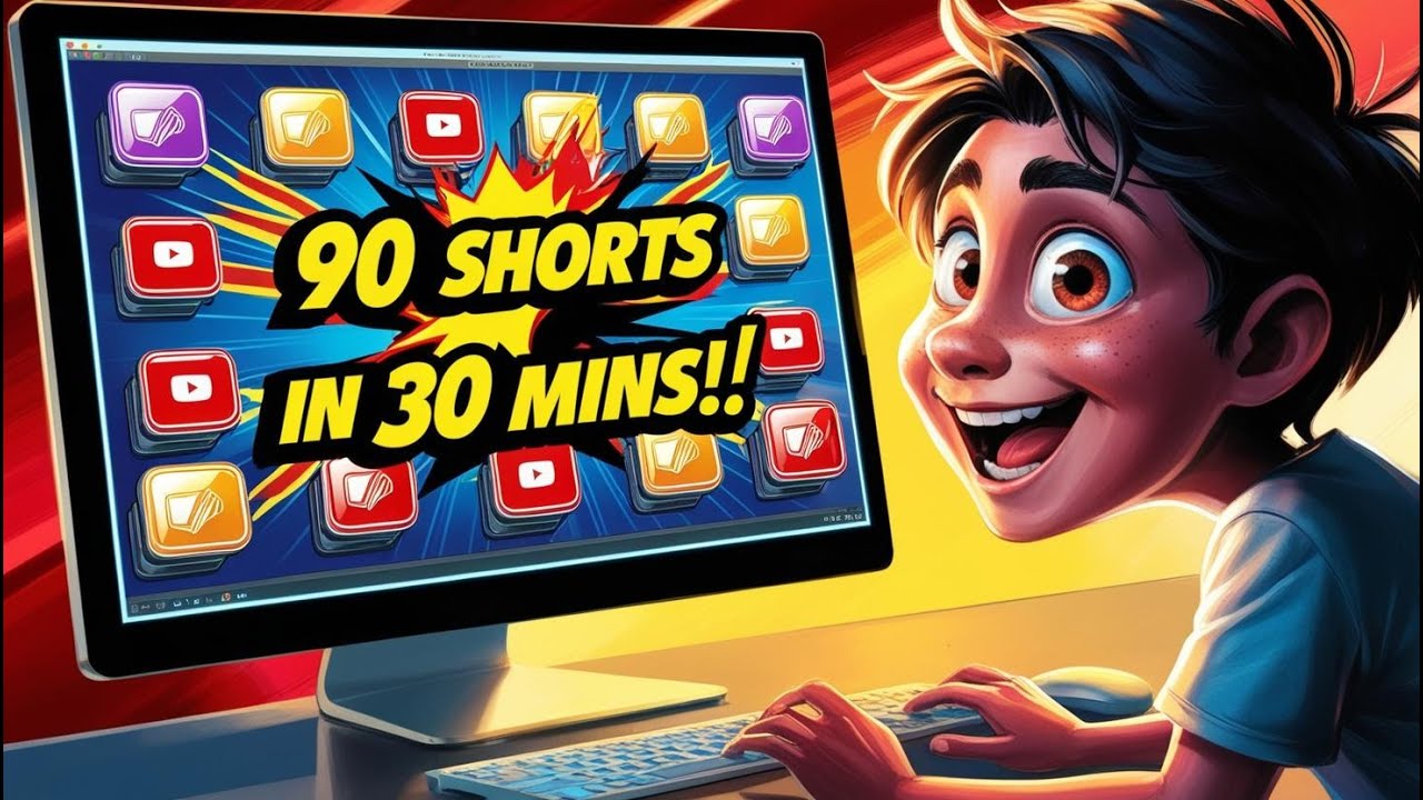 How to Create 90 YouTube Shorts in 30 Minutes Using AI Ultimate Content ...
