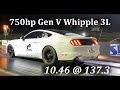 750hp S550 Mustang - Gen 5 Whipple 3.0L - MT82 Vs 750hp Audi RS3