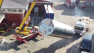 Raw Flour Silo Installation