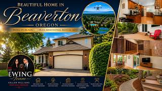 Most Amazing Home for Sale in Beaverton? Private Attached Apartment, Wine Cellar & Backyard Oasis!