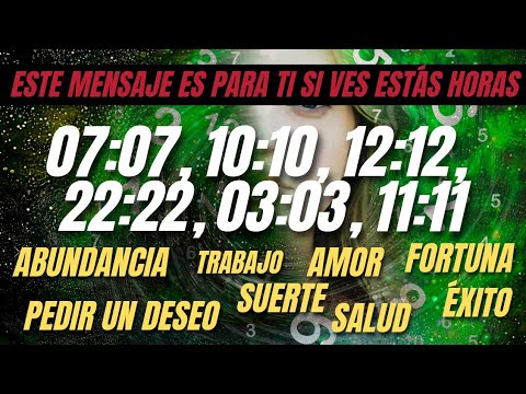 Video: ¿Qué significa cuando sigues viendo los mismos números 239?