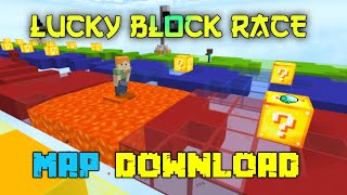 Lucky Block Race Map Download In Minecraft Pe 1.20+ || MODS screenshot 5