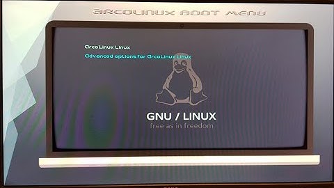 ArcoLinux : 1941 Changing your grub boot theme is easy - follow the steps