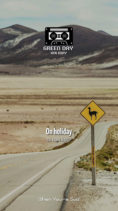 Green Day - Holiday (Story WA) #greenday #holiday #shorts