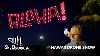 Say Aloha to Hawaii Drone Shows in Hawaiʻi Kai!