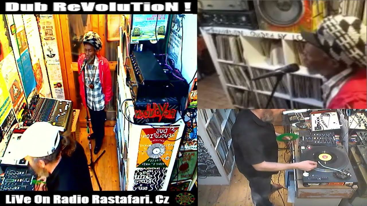 Big Roy in Peacefull ReVoluTion ! Roots Reggae and Dub MiX with LiVe MC