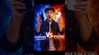 iPhone vs Samsung Galaxy 😱 The Ultimate Smartphone Battle | Who Wins? | Aman Andhera Sach #smartphon