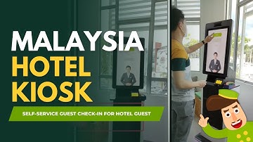 Malaysia Hotel Kiosk System - Softinn Kiosk. Self-service Guest Check-in for Hotel Guest.
