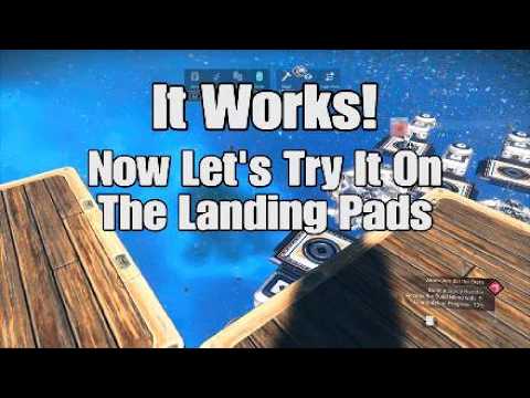 Adding Gravity To Your Deep Space Base Landing Pads In No Man's Sky