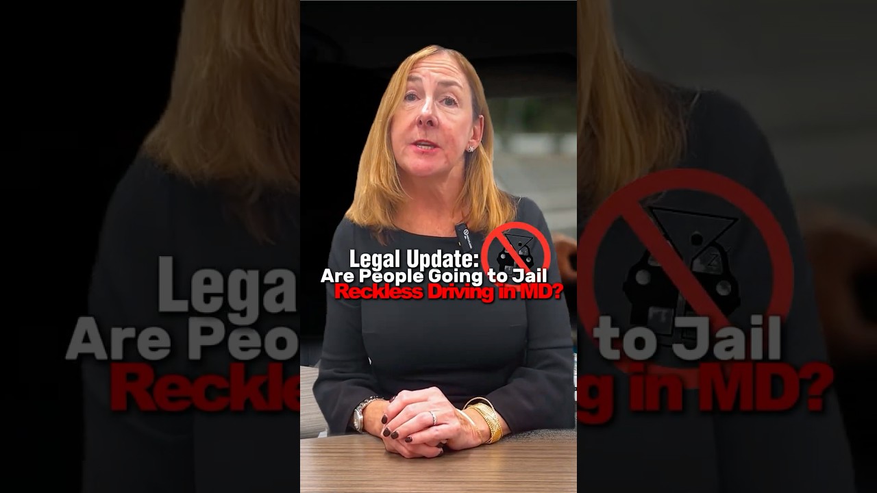 Update: Are People Going to Jail for Reckless Driving in MD?