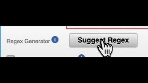 Can QRadar write the Regex for me?