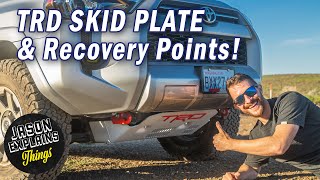 Toyota 4Runner TRD Skid Plate, Rated Recovery Points (NOT FOR MALL CRAWLERS!)