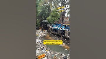 Đổ vi sinh xuống kênh toàn rác liệu đã đúng quy trình ???