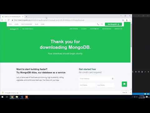 Installing MongoDB on Windows [The Complete Node.js Developer Course (3rd Edition) 2021]