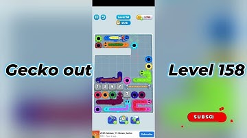 Gecko Out Level 158 Walkthrough 🧩 | Step-by-Step Puzzle Guide | SolutionGuruji