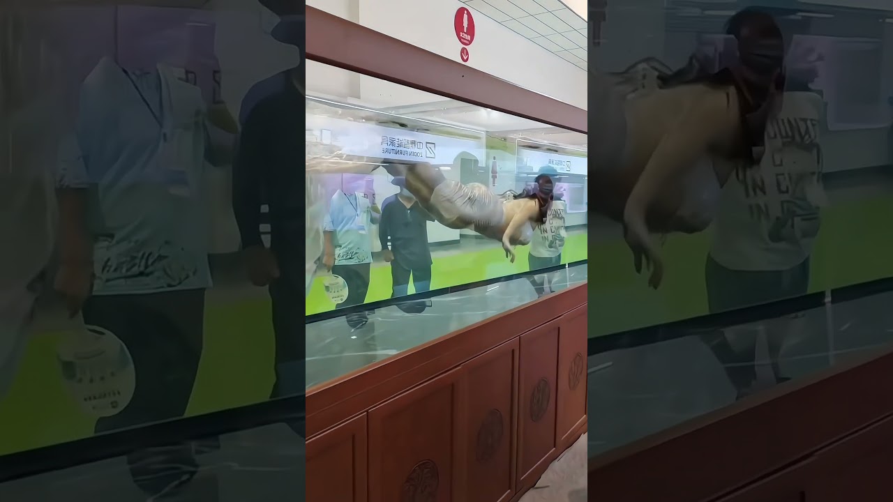 Mermaid in a glass cage 