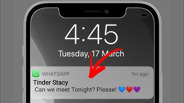 How to Turn-Off WhatsApp Message Notifications Preview On iPhone!