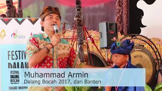 Wawancara dengan Muhammad Armin, Dalang Bocah 2017 dari Banten