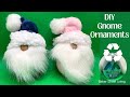 DIY Gnome Ornaments from recycled Mio Containers   SD 480p