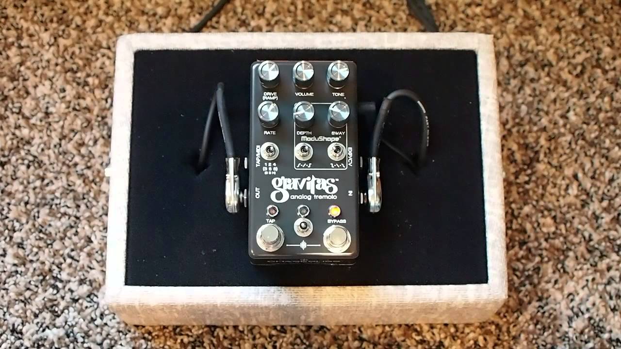 Chase Bliss Audio Gravitas Analog Tremolo - YouTube