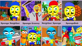 Sponge Neighbor,Granny Sponge,Sponge Hospital,Patrick Neighbor,Plankton Gang