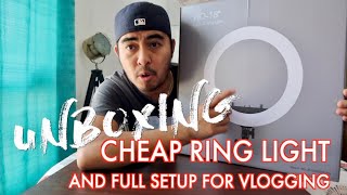Best Quality HQ 18 LED Soft Ring Light Unboxing and Full Setup - Best for Vlogging screenshot 5