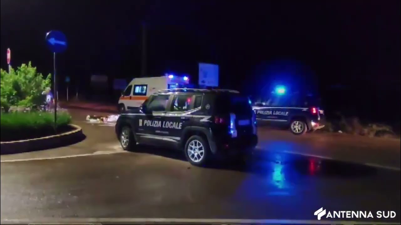 14 SETTEMBRE 2024 - LECCE INCIDENTE MORTALE SULLA SP215  PERDE LA VITA UN 46ENNE