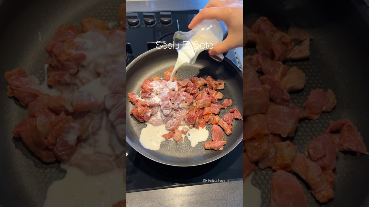 Lokum Gibi Et! En Lezzetli Soslu Et Sote Tarifi #shorts #pratiktarifler #yemek #trending #recipe
