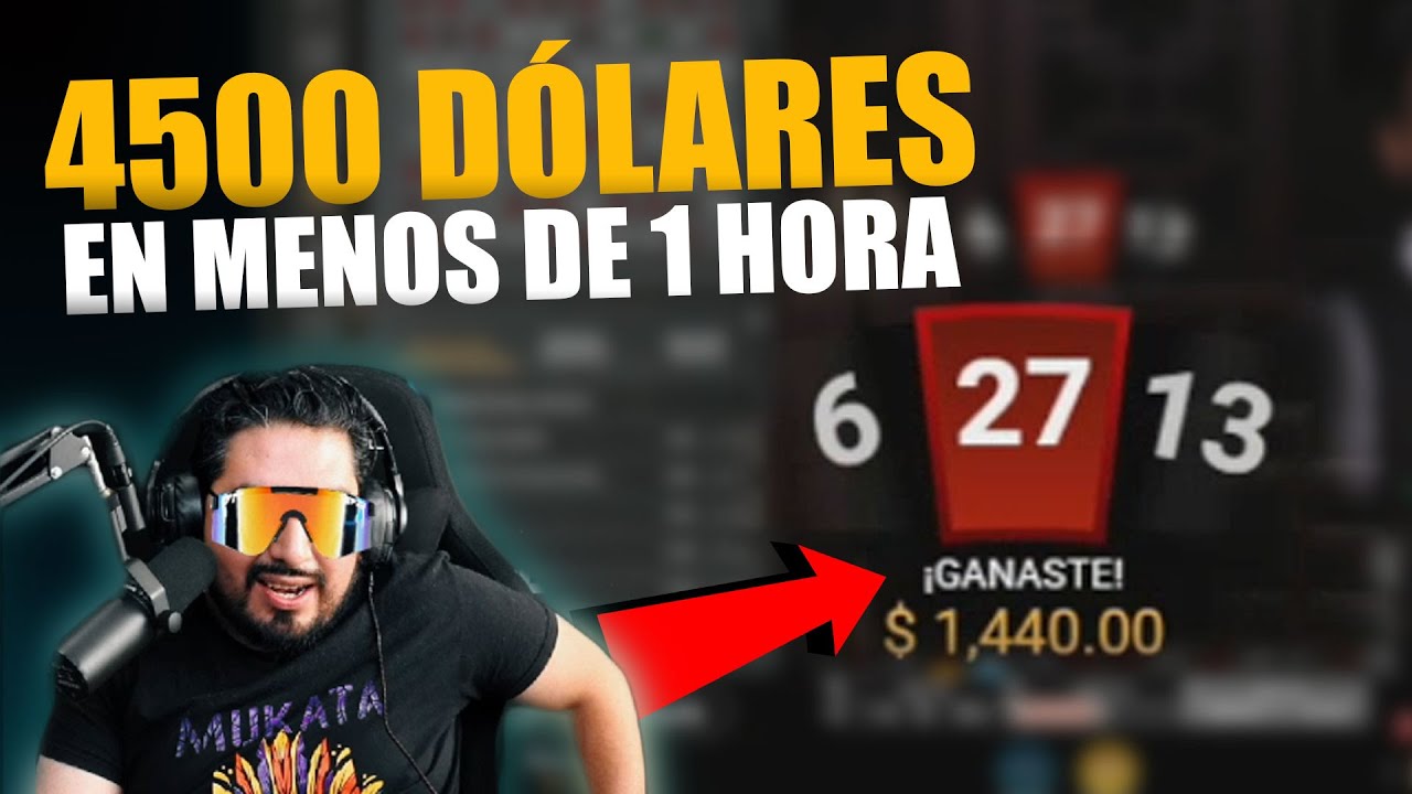 SESIÓN EN VIVO en la Ruleta del Casino: Gano más de 4000 dólares