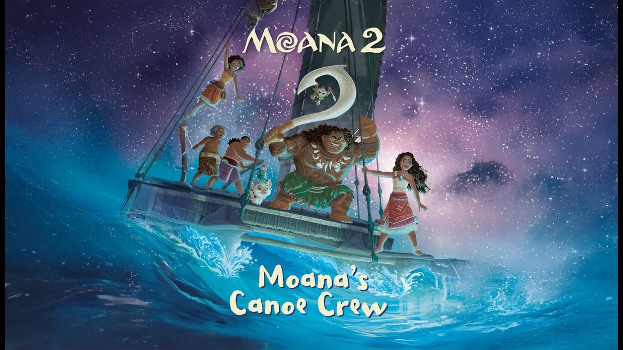 Moana 2: Moana's Canoe Crew | Read Along Books for Children