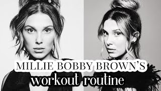 I TRIED MILLIE BOBBY BROWN'S WORKOUT ROUTINE | try it yourself!