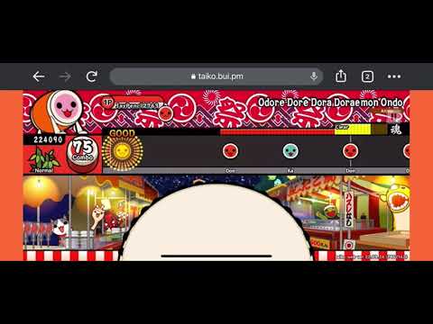 Taiko web Odore Dore Dora Doraemon Ondo normal mode