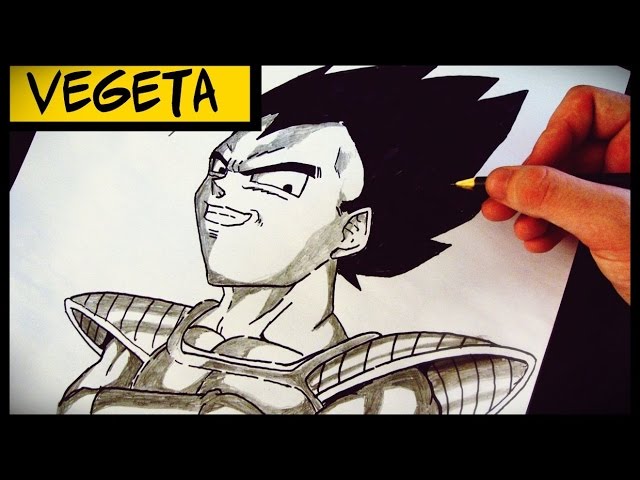 Como Desenhar o Vegeta [Dragon Ball Super] - (How to Draw Vegeta) - SLAY  DESENHOS #132 