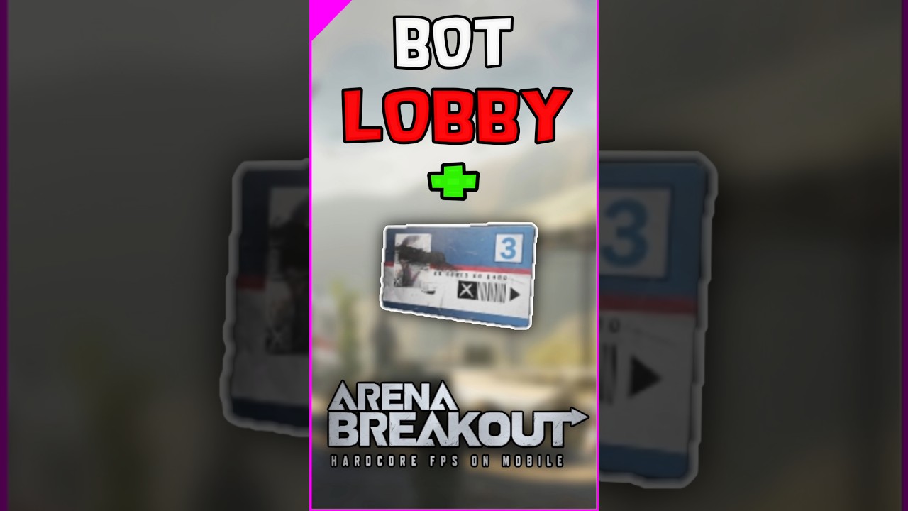 *LLAVES en BOT LOBBY &iquest;BUENAS? en ARENA BREAKOUT*#arenabreakout#short#gaming#proplayer#llaves