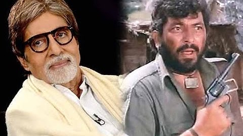 Amitabh Bachchan Wanted To Play The Role Of Gabbar In Sholay