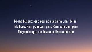 Natti Natasha & Becky G - Ram Pam Pam (Letra/Lyrics) Resimi