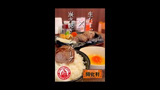 ハンバーグと生卵【開化軒 RED GORILLA PLUS】 #Shorts