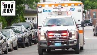 Boston EMS Ambulance 6 Responding