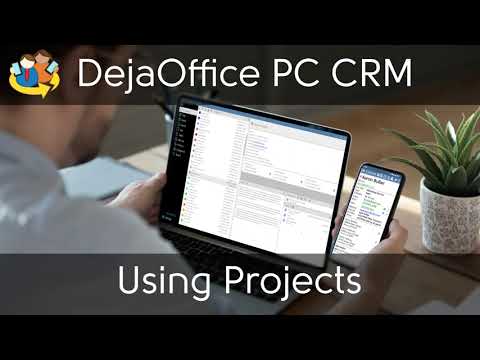 DejaOffice PC - Using Projects to Organize Contacts and Calendar