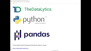 Python Pandas Workshop Prof Ram Meghe College of Engineering & Management 20220212144120 Day1