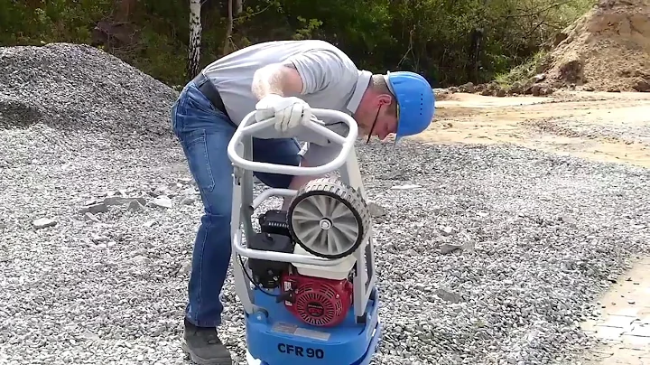 Vibrationsplatte CFR 90 Weber MT