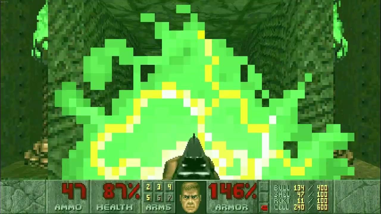 Doom II Map15 Industrial Zone Pistol Start (UV, 100 Kills/Secrets