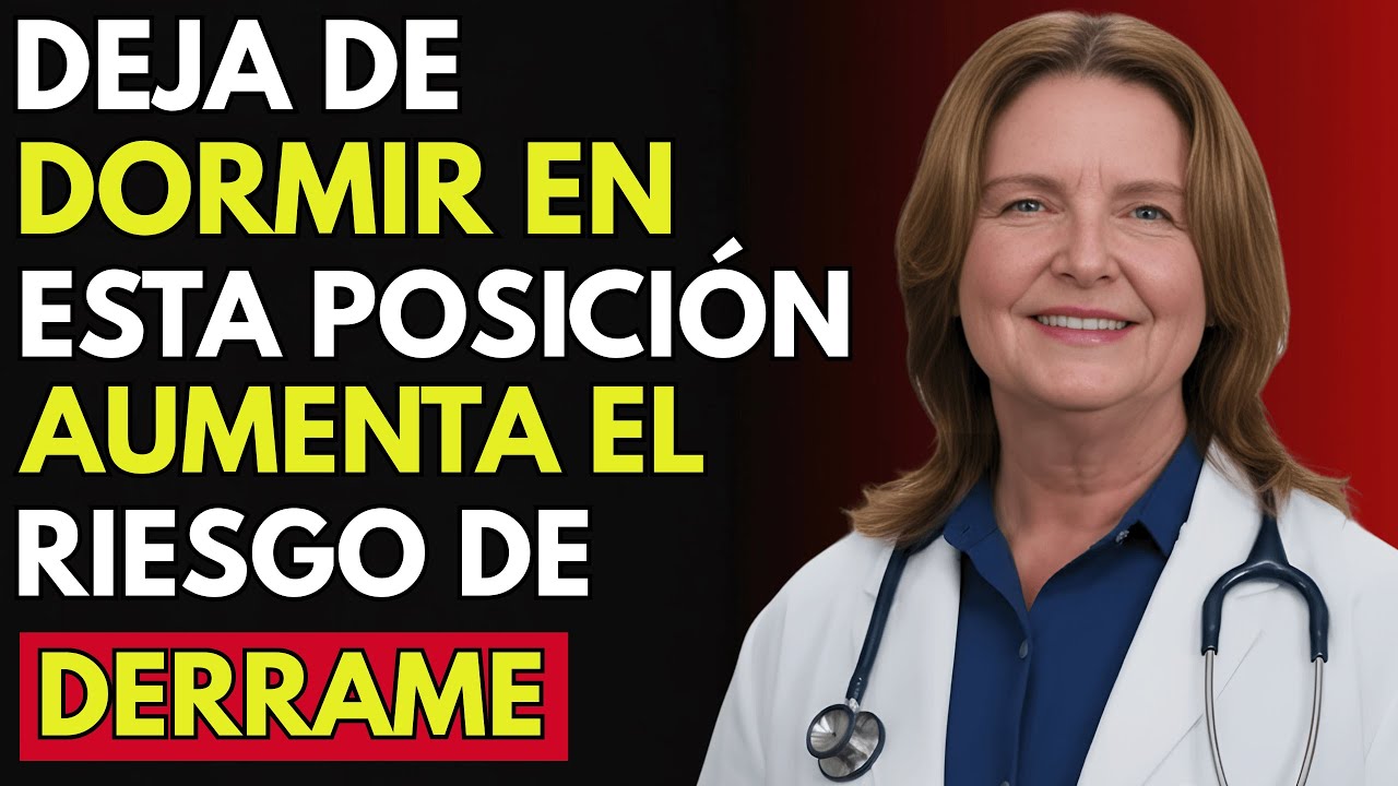 Cardióloga ADVIERTE: Esta Posición Para Dormir PROVOCA Derrame Cerebral en la Noche