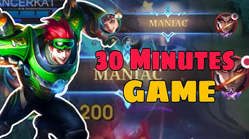 30 MINS INTENSE GAME WITH HYPER X BORG IN MYTHICAL GLORY | Build & Emblem | MLBB X Borg gameplay