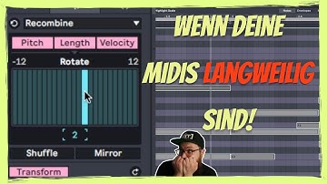 Ableton Live 12 - Recombine - MIDI Noten neu Kombinieren